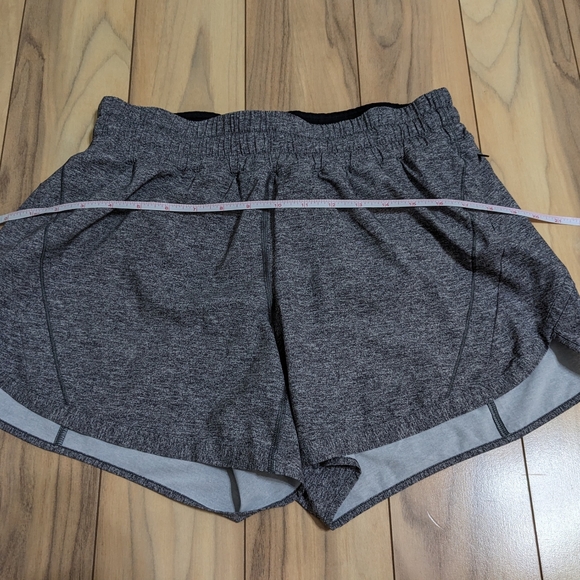 EUC! Lululemon Track That Shorts In Gray Size 10 - Picture 10 of 15